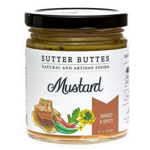 Sutter Buttes, Sweet And Spicy Gourmet Mustard, 9 Oz