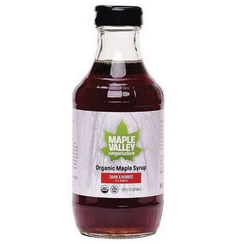 Maple Valley Cooperative, Organic Syrup Dark And Robust, 16 Oz