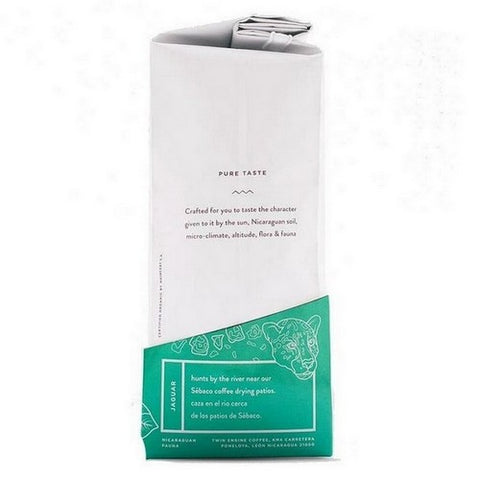 Twin Engine Coffee, Organic Cigar Dark Whole Bean Coffee, 14 Oz