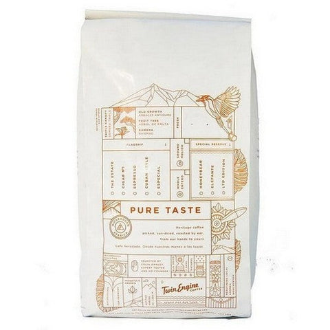 Twin Engine Coffee, Organic Estate Medium Ground Coffee, 2.2 Lbs Twin Engine Coffee