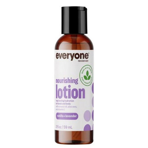 Everyone, Nourshing Lotion Vanilla And Lavender, 2 Oz