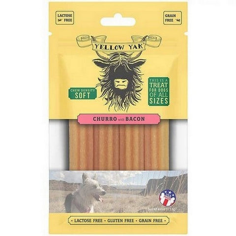 Yellow Yak, Bacon Churro Chews, 4 Oz