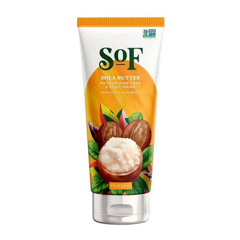 South Of France Soaps, Shea Butter Moisturizing Hand and Body Cream, 8 Oz