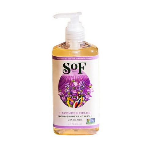 South Of France Soaps, Hydrating Foaming Hand Wash Lavender Fields, 8 Oz