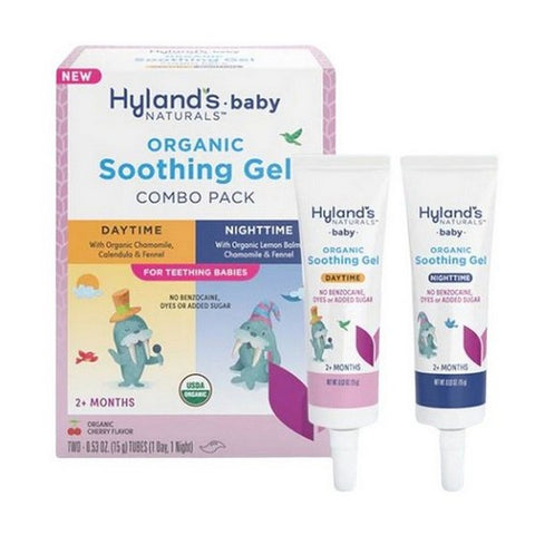 Hylands, Organic Soothing Gel Day Night Combo, 1.6 Oz