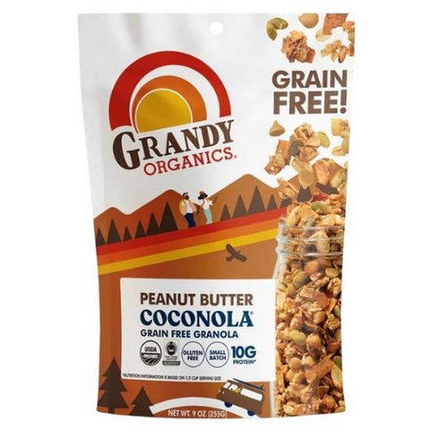 Grandy Oats, Peanut Butter Coconola, 9 Oz