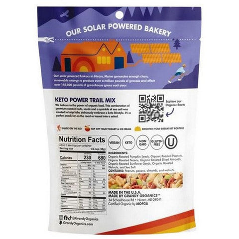 Grandy Oats, Keto Power Trail Mix, 4 Oz Grandy Oats