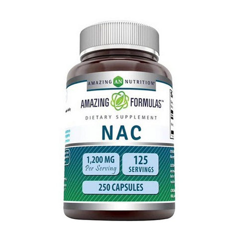 Amazing Nutrition, Amazing Formulas NAC, 600 mg, 250 Caps