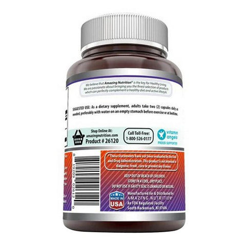 Amazing Nutrition, Amazing Formulas L-Arginine/L-Ornithine, 1500 mg, 120 Caps