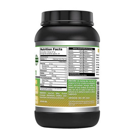 Amazing Nutrition, Amazing Formulas Grass Fed Whey Protein Vanilla, 2 Lbs