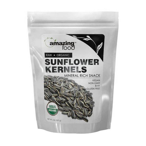 Amazing Nutrition, Amazing Foods Organic Sunflower Kernels, 2 Lbs