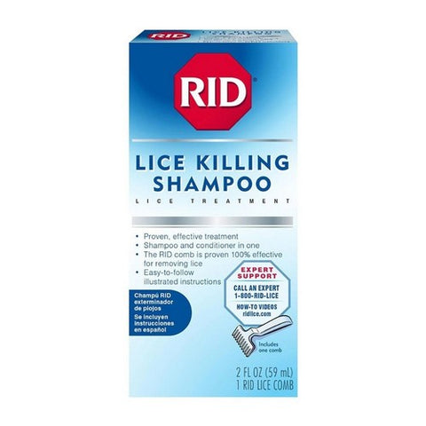Rid, Lice Killing Shampoo, 2 Oz