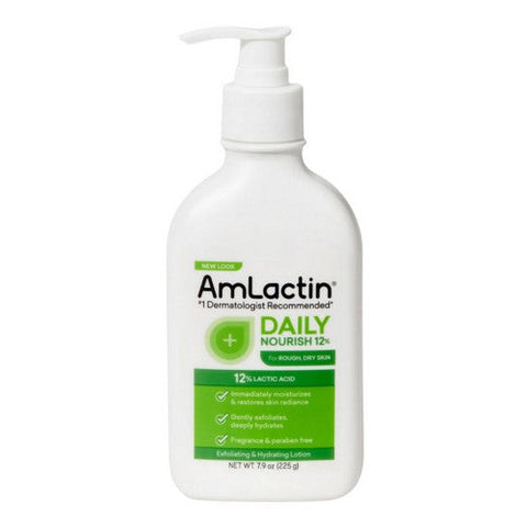 Amlactin, Daily 12% Lactic Acid Moisturizing Lotion, 7.9 Oz Amlactin