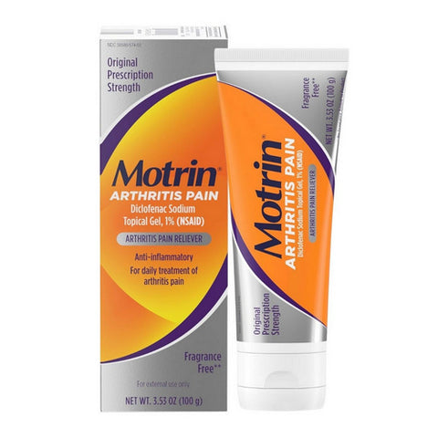 Arthritis Pain Reliever Topical Gel 3.53 Oz by Motrin
