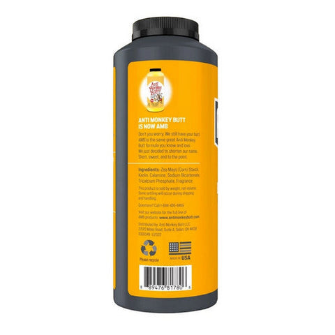 Anti Monkey Butter (AMB), Anti Friction Body Powder, 8 Oz Anti Monkey Butter (AMB)