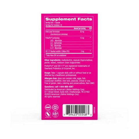Florajen, Triple Action Probiotic, 30 Capsules Florajen