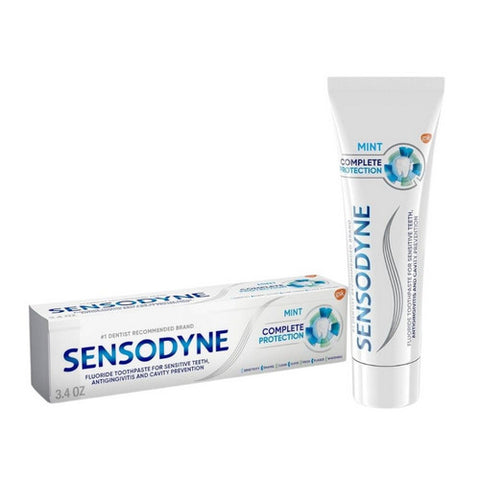 Sensodyne, Complete Protection Sensitive Toothpaste For Sensitive Teeth, 3.4 Oz