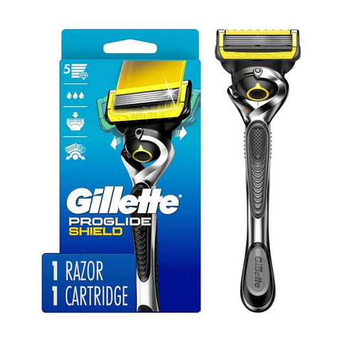 Gillette, Fusion5 ProShield Mens Razor with 1 Razor Blade Refill, 1 Count