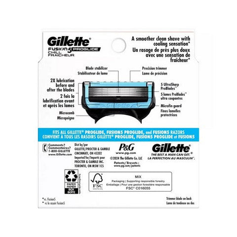Gillette, Fusion Proshield Cartridges Chill, 8 Each Gillette