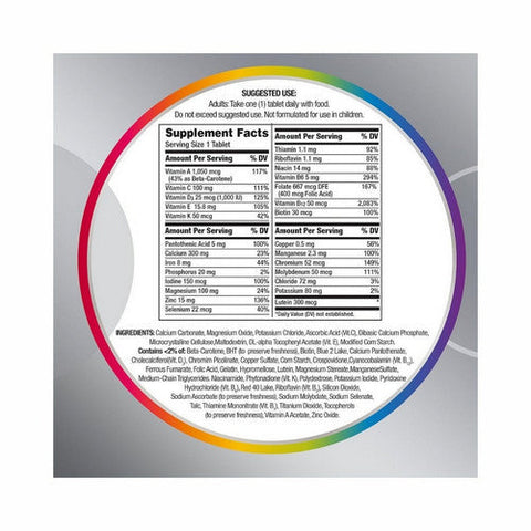 Centrum, Silver Women 50 Plus Multivitamin, 100 Count Centrum