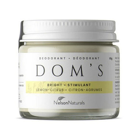 Nelson Naturals, Natural Deodorant Bright, 65 Grams