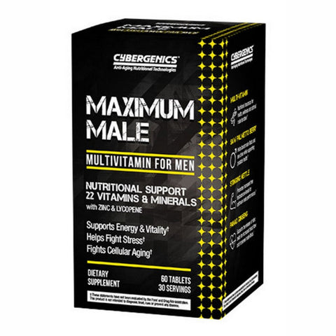 Cybergenics, Cybergenics Maximum Male, 60 Tablets