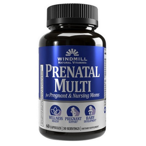 Windmill, Prenatal Multivitamin, 60 Capsules