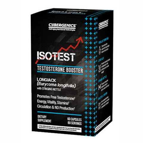 Cybergenics, IsoTest Testosterone Booster, 60 Capsules Cybergenics