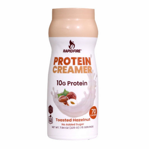 Rapid Fire, Toasted Hazelnut Protein Creamer, 7.94 Oz