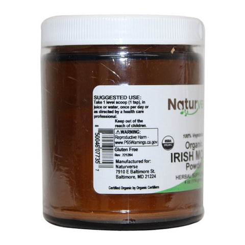Naturverse, Organic Irish Moss Thallus Powder, 4 Oz