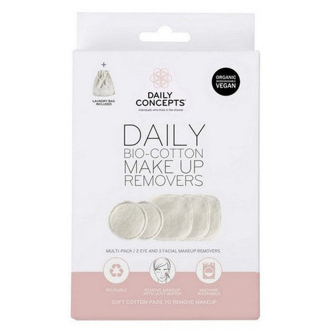 Daily Concepts, Daily Bio Cotton Makeup Removers, 1 Count Daily Concepts