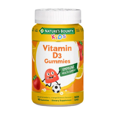 Nature's Bounty, Kids Vitamin D Gummy 90, 90 Count