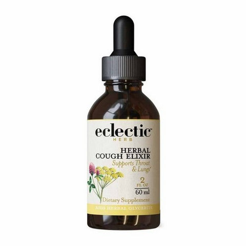 Eclectic Herb, Herbal Cough Elixir Kids, 2 Oz