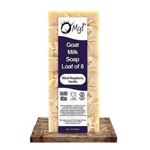 O MY!, Artisan Goat Milk Soap Black Raspberry Vanilla, 6 Oz O MY!