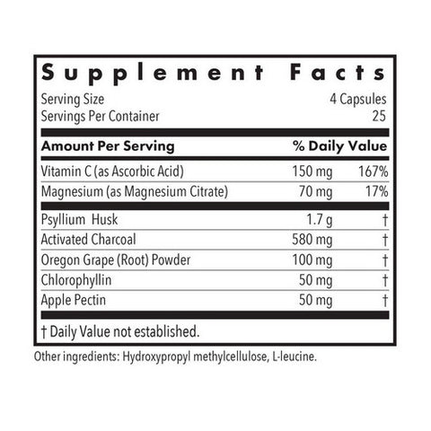 Nutricology/ Allergy Research Group, GastroCleanse With Psyllium Husks, 100 Veg Caps