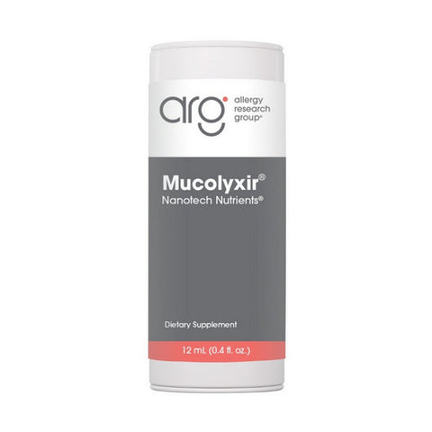 Nutricology/ Allergy Research Group, Mucolyxir Nanotech Nutrients, 12 Ml