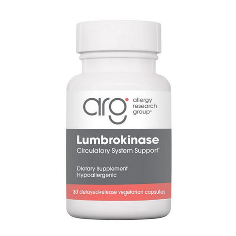 Nutricology/ Allergy Research Group, Lumbrokinase, 30 Veg Caps