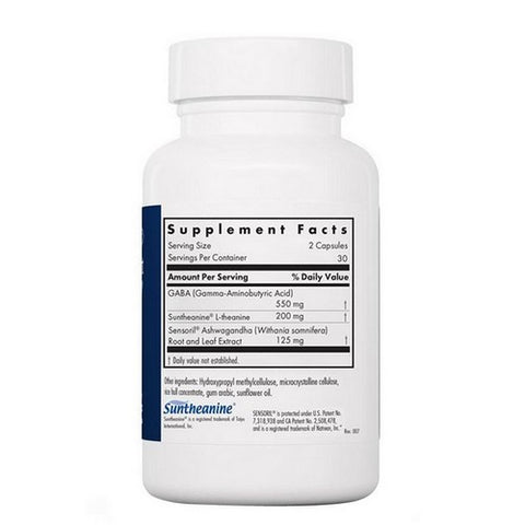 Nutricology/ Allergy Research Group, Zen Adapt With Sensoril, 60 Veg Caps