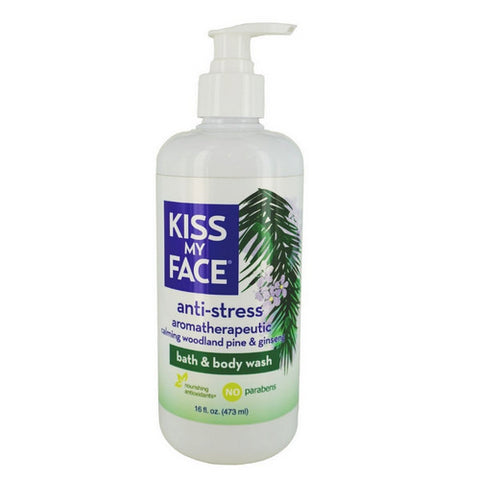 Kiss My Face, Anti-Stress Shower Gel, 16 Oz