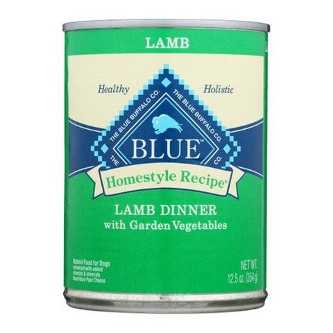 Blue Buffalo, Homestyle Recipe Natural Lamb Dinner With Garden Wet Dog Food, 12.5 Oz (Case Of 12) Blue Buffalo