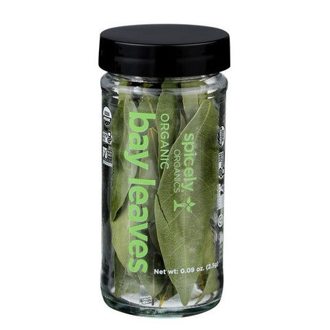 Spicely Organics, Organic Bay Leaves, 0.09 Oz (Case Of 3)