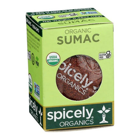 Spicely Organics, Organic Sumac Ground, 0.45 Oz (Case Of 6)