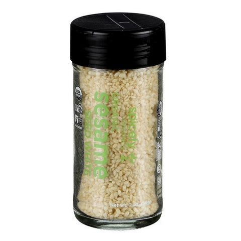Spicely Organics, Organic Sesame Seed White, 2 Oz (Case Of 3)