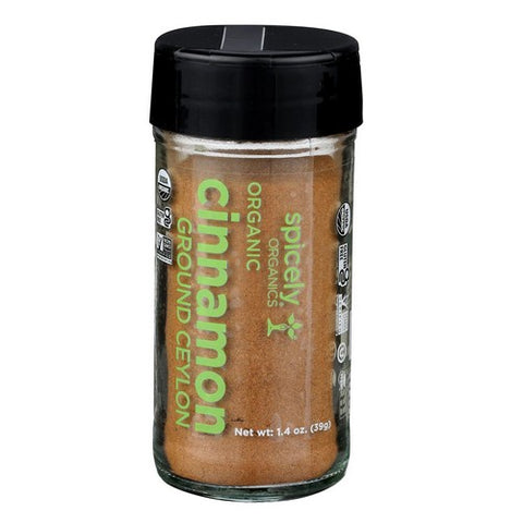 Spicely Organics, Organic Cinnamon Ceylon Ground, 1.4 Oz (Case Of 3)
