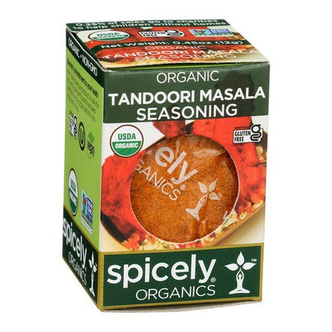 Spicely Organics, Organic Tandoori Masala Seasoning, 0.45 Oz (Case Of 6)