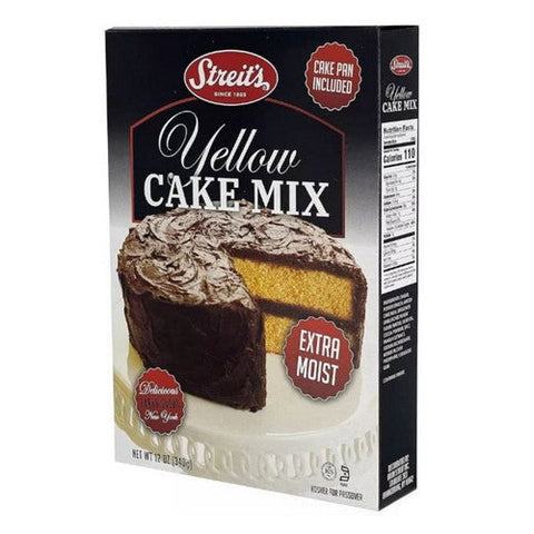 Streits, Yellow Cake Mix Extra Moist, 12 Oz (Case Of 12) Streits