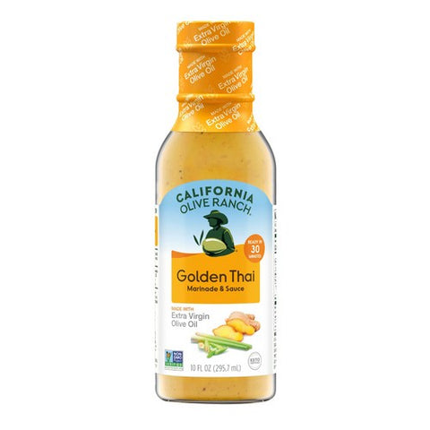 California Olive Ranch, Golden Thai Marinade And Sauce, 10 Oz (Case Of 6)