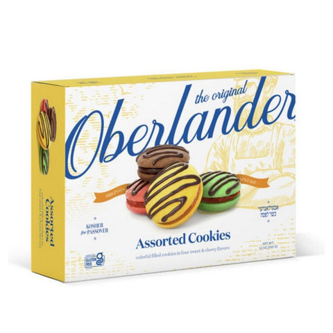Oberlander, Assorted Cookies, 12 Oz (Case Of 16)