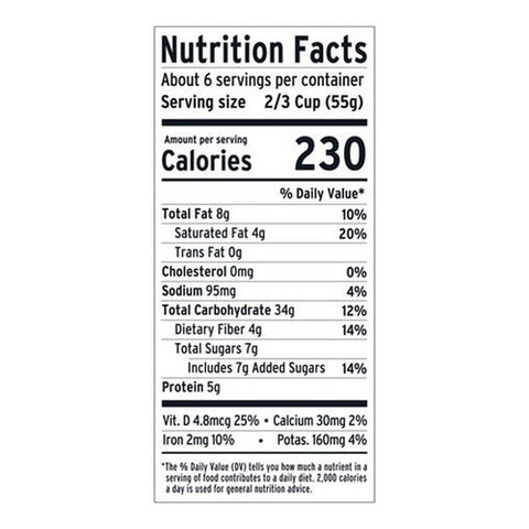 Purely Elizabeth, Superfood Cereal Honey Peanut Butter With Vitamin D, 11 Oz (Case Of 6)