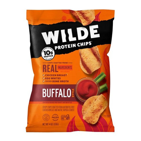 Wilde Snacks, Buffalo Chicken Style Chips, 4 Oz (Case Of 12)